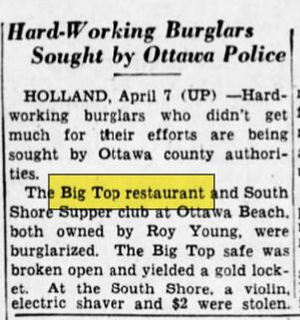 Big Top Restaurant - Apr 1949 Robbery (newer photo)